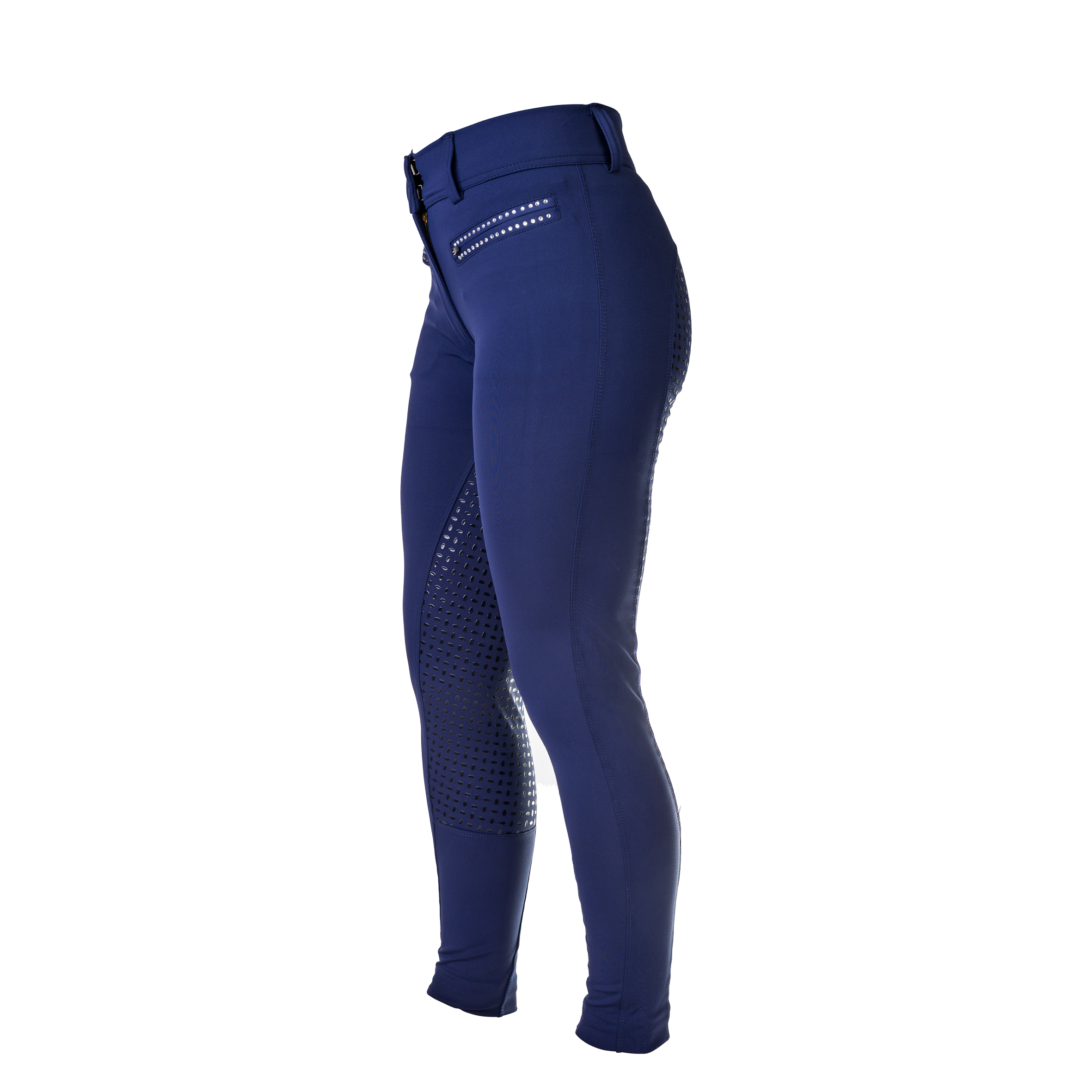 Legginsy jeździeckie Elance z pełnym lejem silikonowym - wygoda i styl w siodle